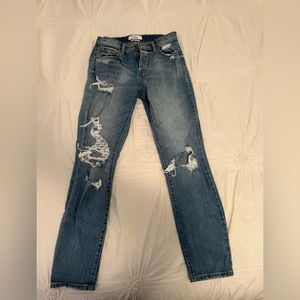 Pistola distressed mom jeans